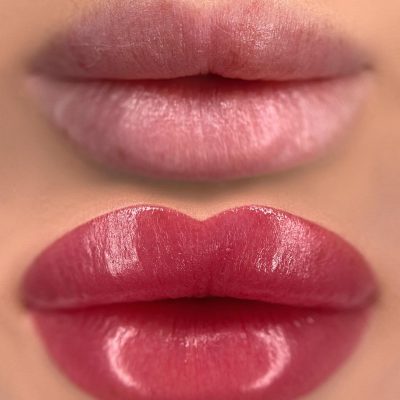 Lip blush is a semi-permanent