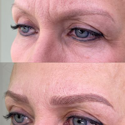 Eyebrow microblading